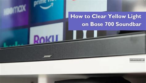 Your <b>Bose</b> Alexa may be <b>flashing</b> <b>yellow</b> for several reasons. . Bose soundbar 700 yellow light flashing